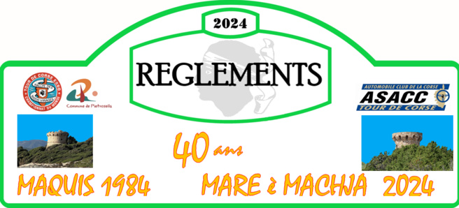 REGLEMENTS PARTICULIER